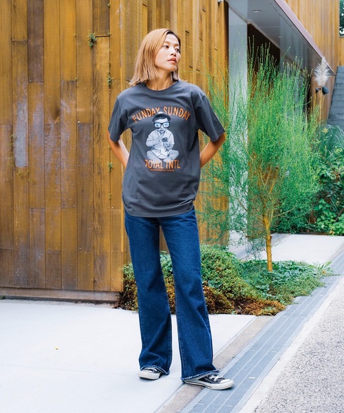「roial」 半袖Tシャツ SMALL チャコールグレー メンズ_画像9