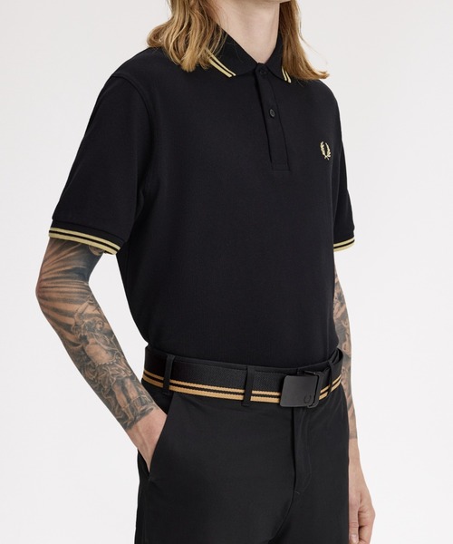 FRED PERRY（フレッドペリー） ベルト Tipped Webbing Belt／ティップ