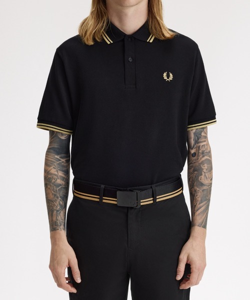 FRED PERRY（フレッドペリー） ベルト Tipped Webbing Belt／ティップ