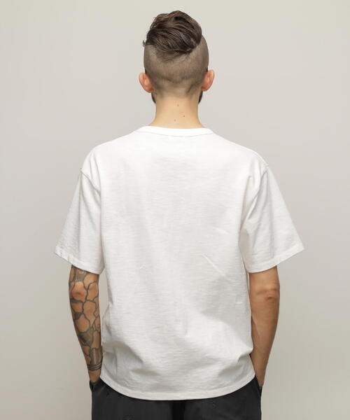 「schott」 半袖Tシャツ X-LARGE ホワイト メンズ_画像5