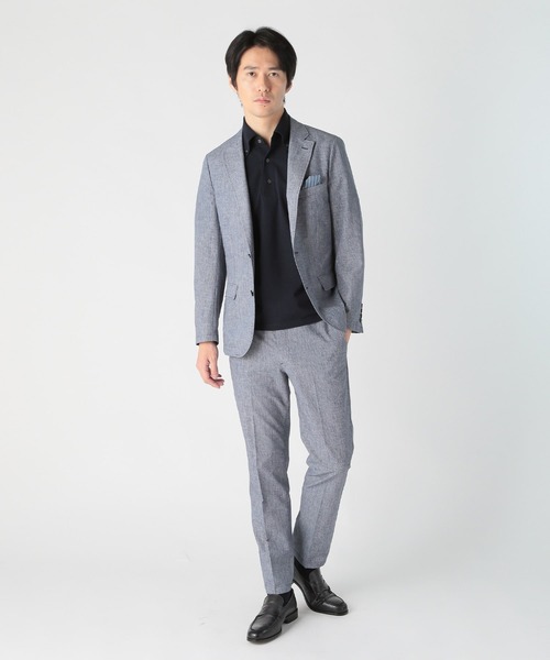 「CROWDED CLOSET」 テーラードジャケット 03 ライトグレー メンズ_画像5