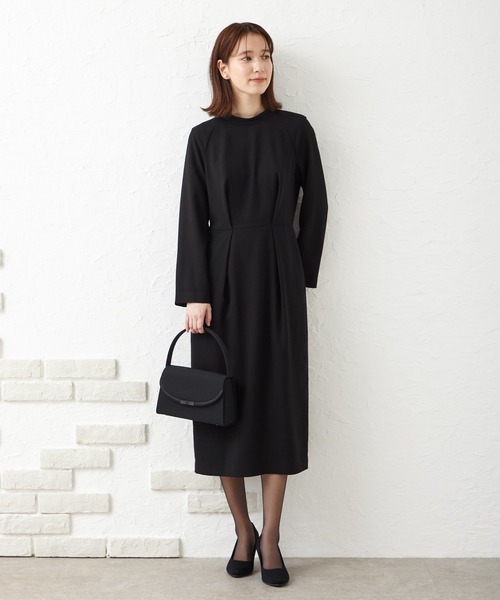 「AIMER」 長袖ワンピース LARGE ブラック レディース_画像3