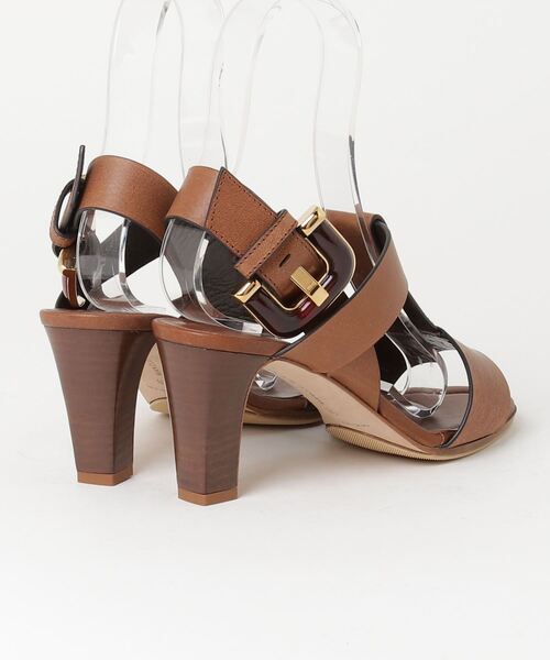 MANOLO BLAHNIK（マノロブラニク） ヒールサンダル 38 ブラウン