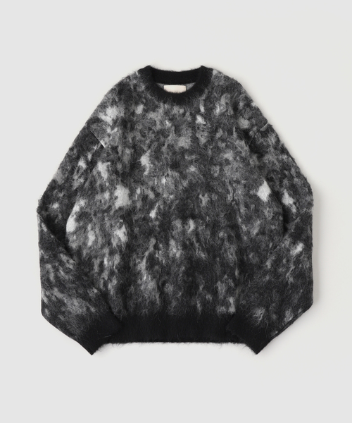 YOKE ヨーク　メンズ　ニット YOKE/ヨーク/MESH KNITTED CREWNECK SWEATER | GARDEN（ガーデン