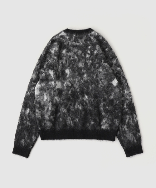 YOKE セーター ニット YOKE / ヨーク Kid Mohair Jacqurad Sweater