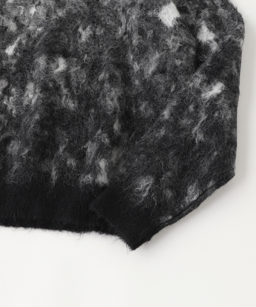 YOKE セーター ニット YOKE / ヨーク Kid Mohair Jacqurad Sweater YOKE セーター ニット YOKE / ヨーク Kid Mohair Jacqurad Sweater
