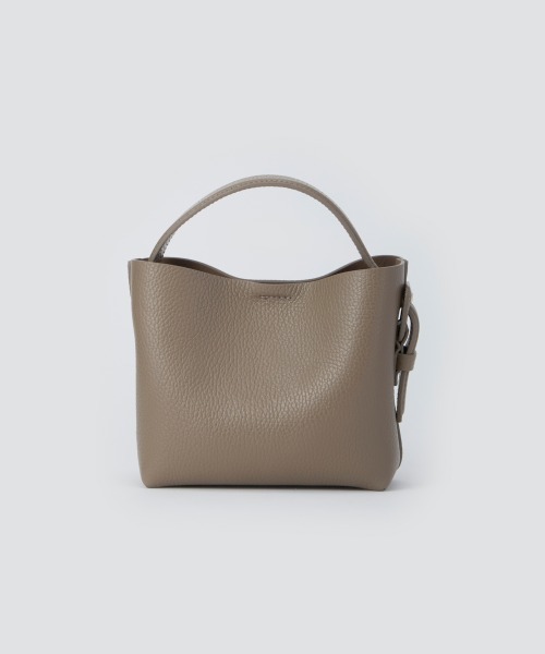 ショルダーバッグ バッグ ANELLI TURNLOCK MINI バッグ TAUPE レディースの画像