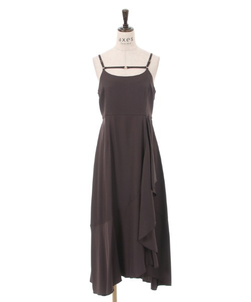 「axes femme」 キャミソールワンピース FREE ブラック レディース_画像5