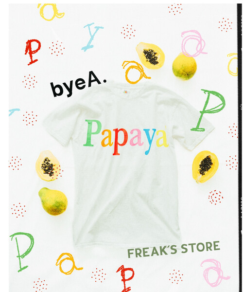 FREAK'S STORE（フリークスストア） tシャツ byeA. × FREAK'S STORE