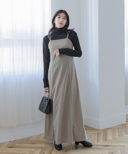 slattgir（スラットジール） ワンピース 高身長 カットジョーゼット