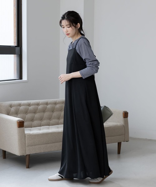 slattgir（スラットジール） ワンピース 高身長 カットジョーゼット