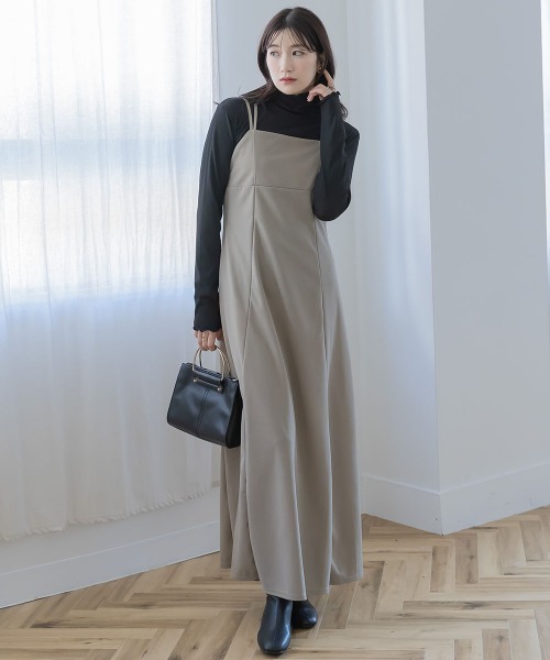 slattgir（スラットジール） ワンピース 高身長 カットジョーゼット