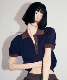 ADAM ET ROPE'（アダムエロペ） ポロシャツ ポロ 「WEB限定」ハーフ