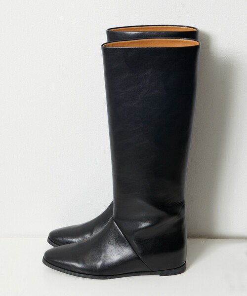 「ATELIER BRUGGE」 ロングブーツ S ブラック レディース_画像5