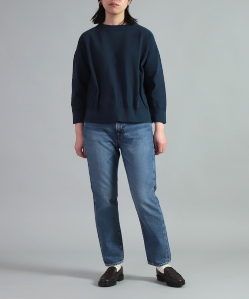 「OMNIGOD」 スウェットカットソー 2 オリーブ レディース_画像9