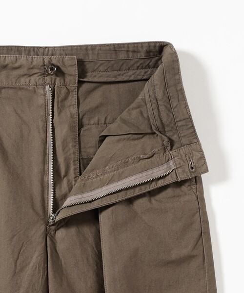 パンツ FARAH / Garment Dye Pin Tuck Wide Shorts レディース_9