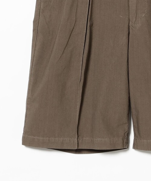 パンツ FARAH / Garment Dye Pin Tuck Wide Shorts レディース_10