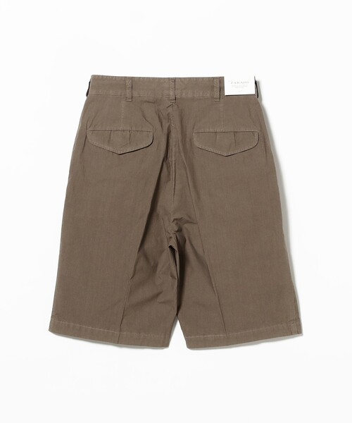 パンツ FARAH / Garment Dye Pin Tuck Wide Shorts レディース_11