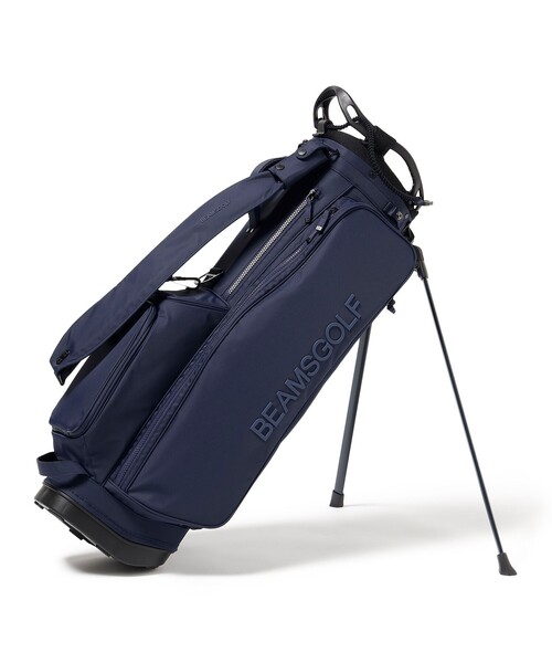 BEAMS GOLF：ゴルフバッグ／ネイビー BEAMS GOLF（ビームス ゴルフ） ゴルフ NSG-NYLON OX スタンド