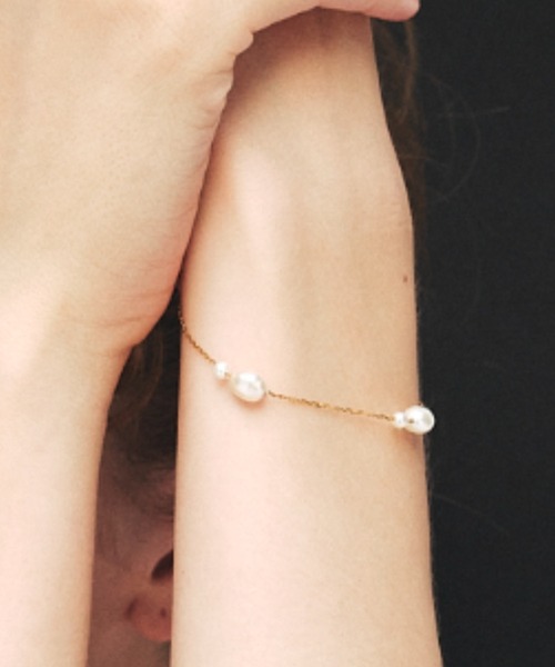 lesbonbon ルボンボン　flotter pearl bracelet les bonbon（ルボンボン） アレルギー対応 ブレスレット 「les bonbon