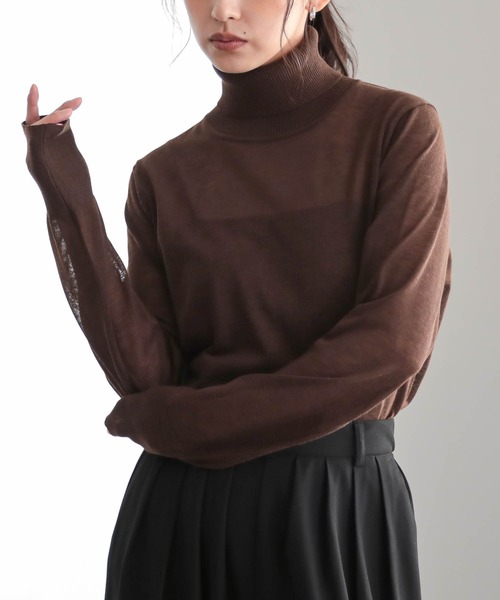 for/c（フォーシー） タートルネック ニット セーター 「新色追加