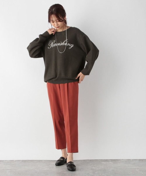 「GLOBAL WORK」 長袖ニット MEDIUM グレー系その他 レディース_画像7