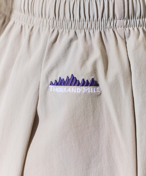 uvカット セットアップ THOUSAND MILE × FREAK'S STORE/サウザンドマイル 別注 フレンチスリーブ セットアップの画像