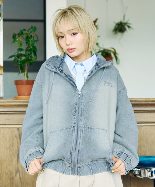LOVETOXIC ブルゾン アウター 「LTXC」「セット可」デニムパーカー