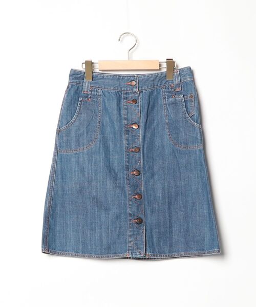 「SEE BY CHLOE」 デニムスカート 4 ブルー レディース | SEE BY CHLOE