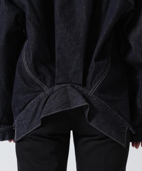デニムジャケット gジャン UN3D./アンスリード/MA-1 DOCKING DENIM JACKET/MA-1ドッキングデニムジャケットの画像