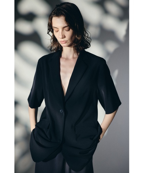 RIM.ARK uvカット ジャケット テーラードジャケット Hidden H/S jacket