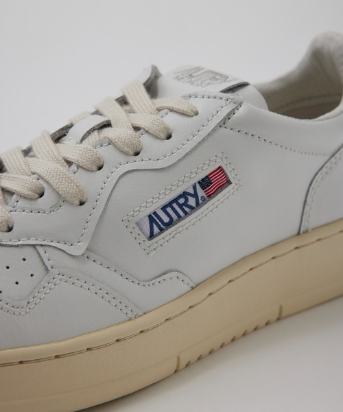 「AUTRY」 ローカットスニーカー 43 グリーン メンズ_画像3