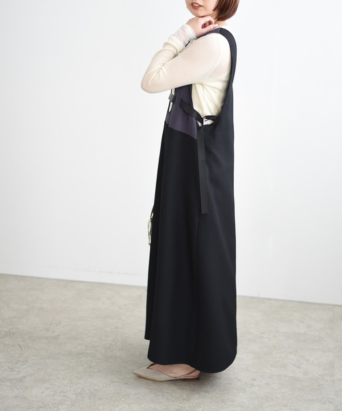 Eimee Law（エイミーロウ） サロペットスカート 38 ブラック 