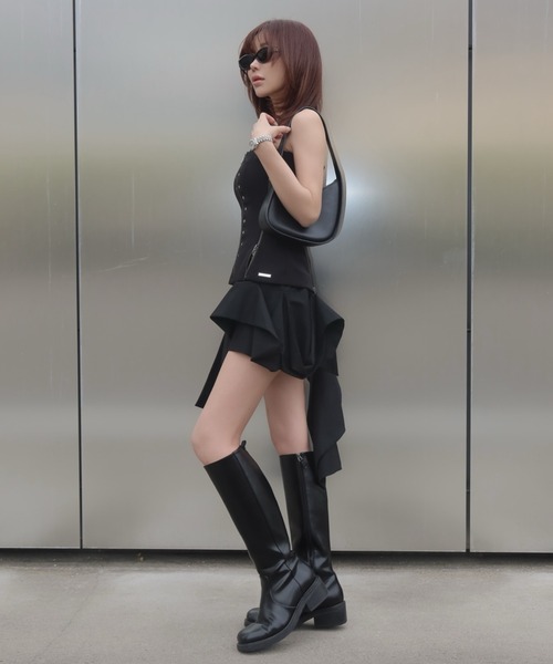 JOSE MOON（ジョゼムーン） チューブトップ ベアトップ ARMURE ZIP