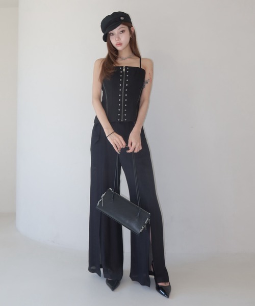 JOSE MOON（ジョゼムーン） チューブトップ ベアトップ ARMURE ZIP