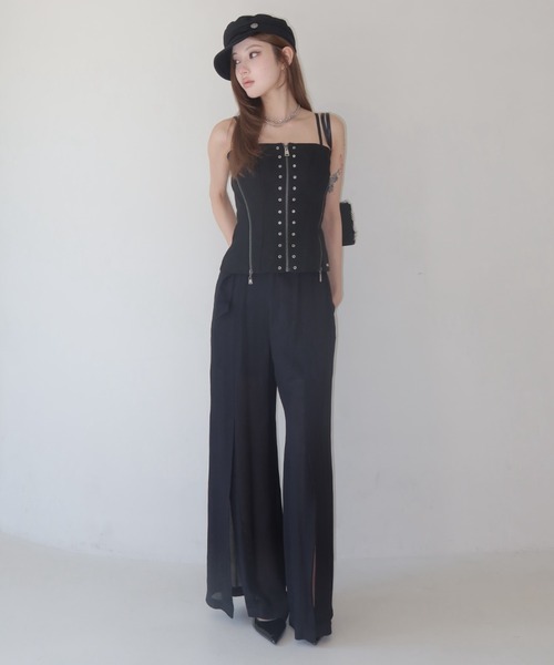 JOSE MOON（ジョゼムーン） チューブトップ ベアトップ ARMURE ZIP