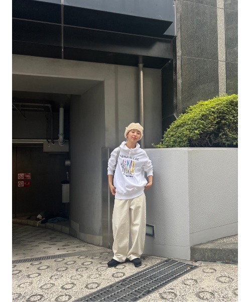 「BLACK BY MOUSSY」 デニムパンツ 25inch ホワイト レディースの画像