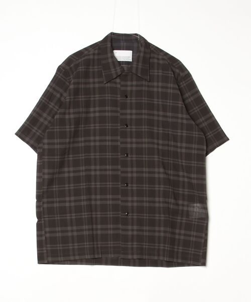 VOAAOV（ヴォアーブ） シャツ 「VOAAOV」SHEER SHIRT Short Sleeve