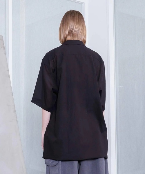 VOAAOV（ヴォアーブ） シャツ 「VOAAOV」SHEER SHIRT Short Sleeve