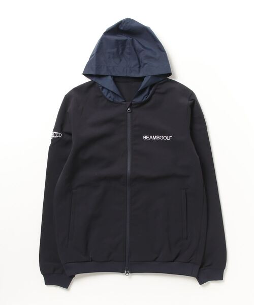 BEAMS GOLF（ビームス ゴルフ） ジップアップパーカー LARGE ネイビー