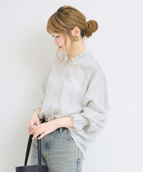 B.C STOCK（ベーセーストック） ブラウス シャツ 「追加」「WEB限定