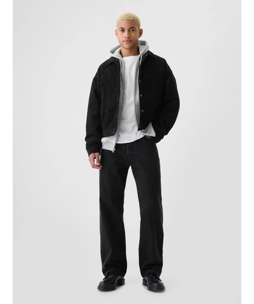 GAP（ギャップ） ジップアップパーカー X-SMALL ライトグレー メンズ