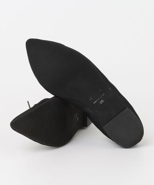 「LE TALON」 フラットパンプス 25cm ブラック レディース_画像3