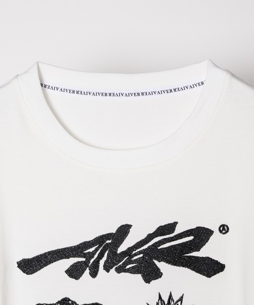 「AIVER」 長袖Tシャツ LARGE ブラック メンズ_画像8