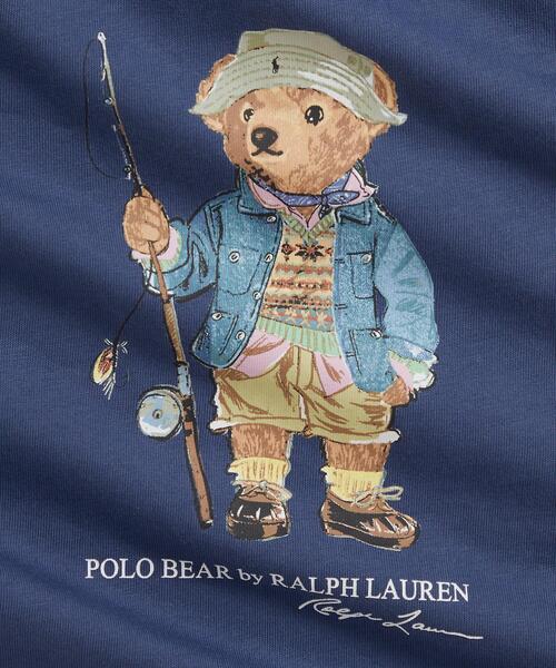 ベビー服 ロンパース Polo ベア コットン ジャージー ショートオールの画像