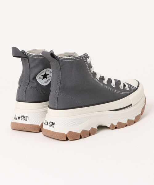 「CONVERSE」 ローカットスニーカー 22.5cm グレー レディース_画像3