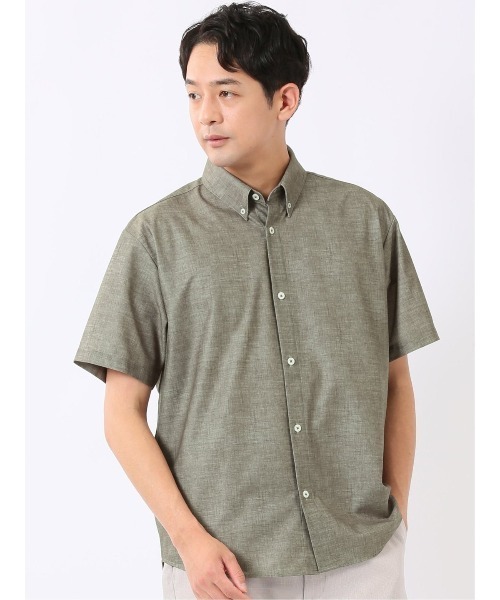 TAKA-Q（タカキュー） シャツ 半袖 シャツ メンズ 半袖 ストレッチ