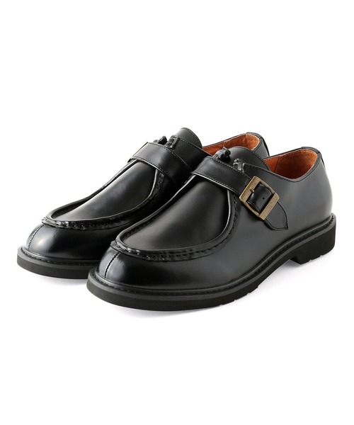 「London Shoe Make」 ローファー UK7.5 ブラック メンズ_画像2