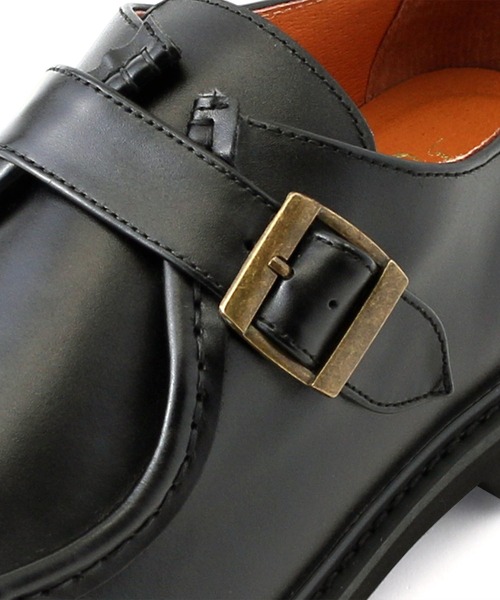 「London Shoe Make」 ローファー UK7.5 ブラック メンズ_画像6
