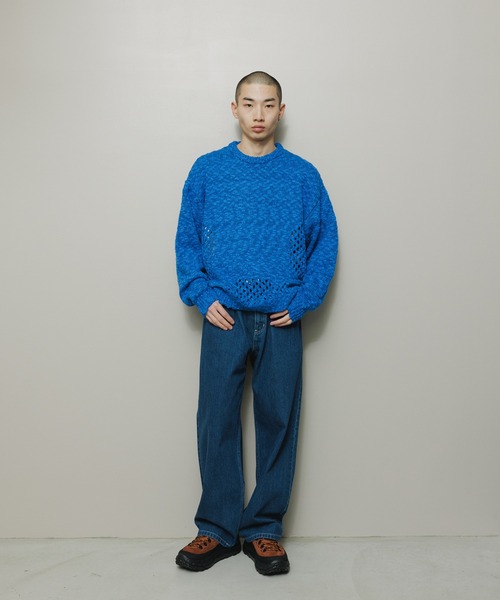 「bal」 デニムパンツ 3 インディゴブルー メンズ_画像5